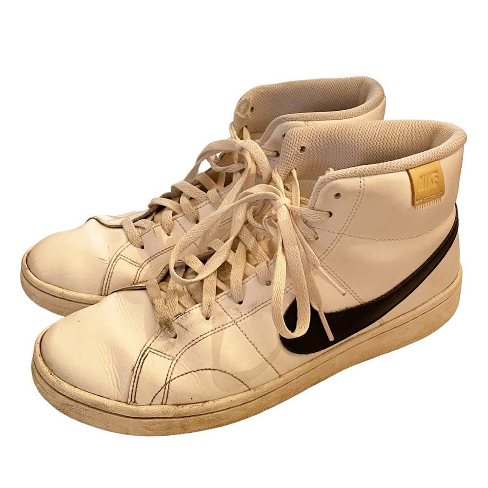 Nike Men’s 10.5 Court Royale 2 Shoes Mid‎ White Onyx Sneaker CQ9179 100